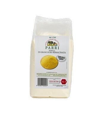semola di grano duro rimacinata da kg 1