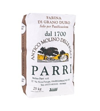 Sfarinato di grano duro confezione da kg 25
