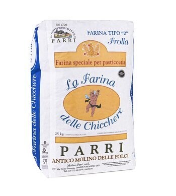 Farina tipo"0frolla"confezione da kg 25