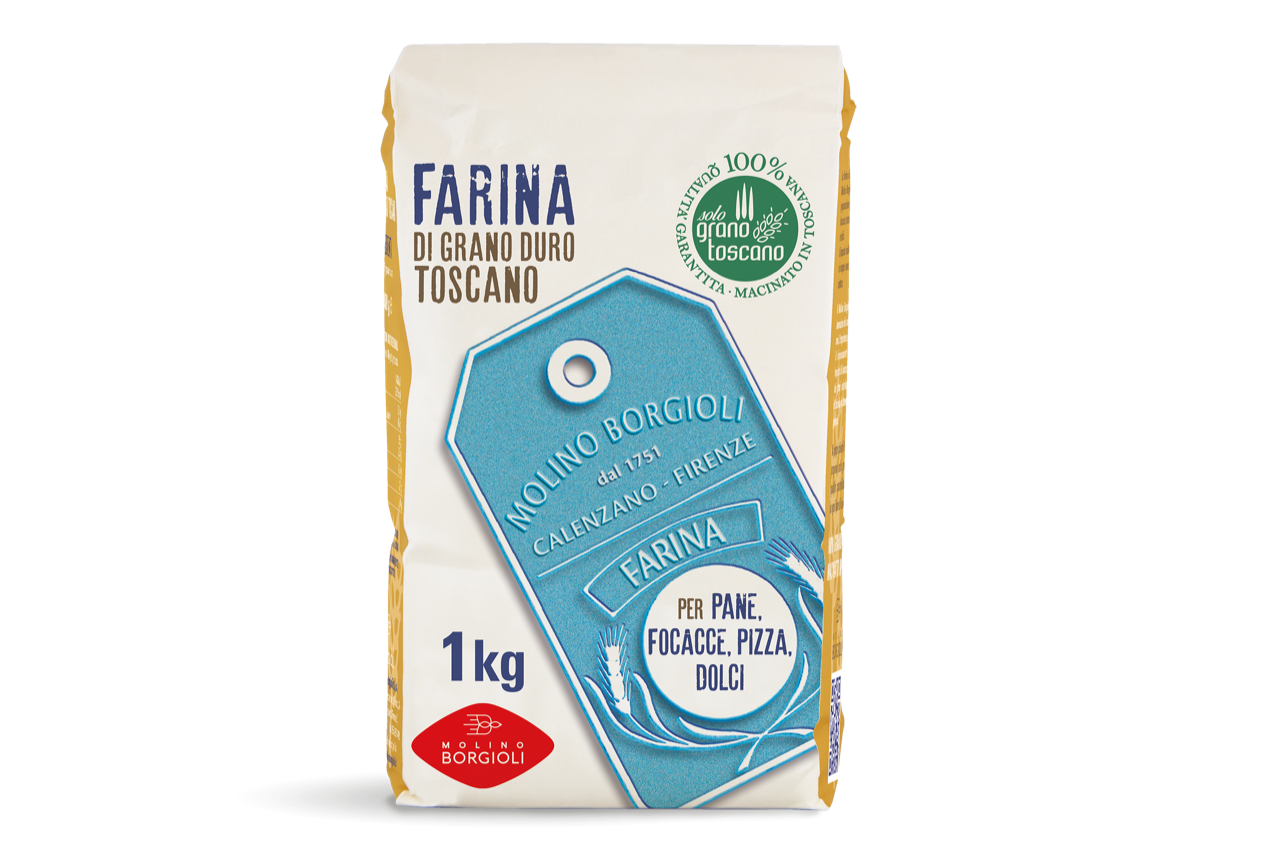 Farina di grano duro 100% Toscana