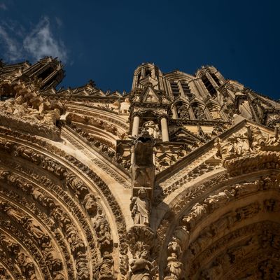 Fotografieren mit Frank von ICUart. Bild: Notre Dame de Reims