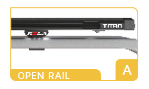 Rola Titan Tray Rail Strap Kit (36mm)