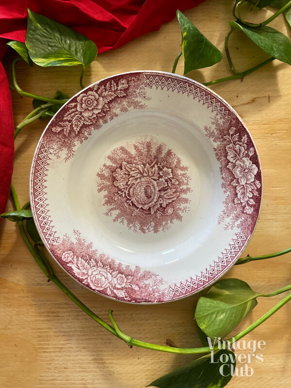 Deep plates Jardiniere rossi