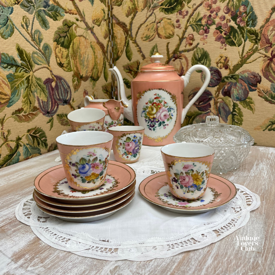 Set da Caffè Rosa