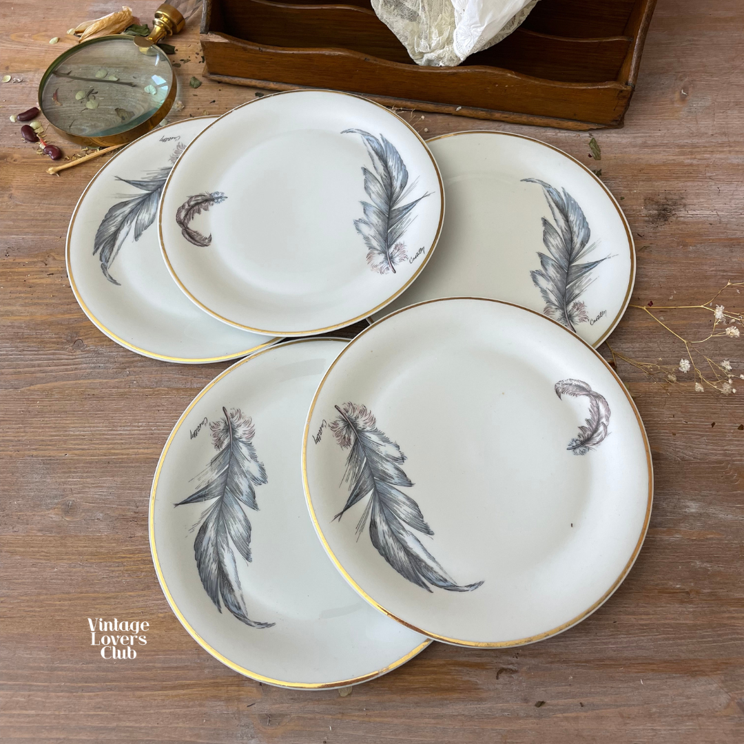 Feather Plate Fruit