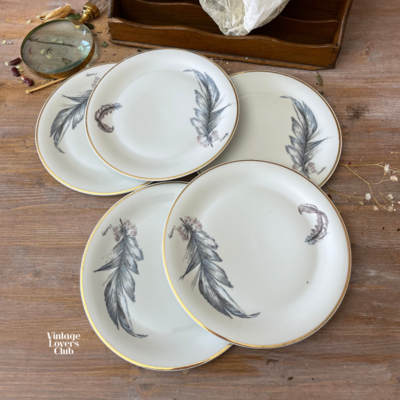 Feather Plate Fruit