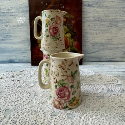 English Rose milk jug 11 cm