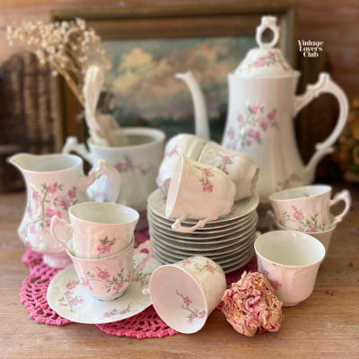 Limoges Lafarge coffee service