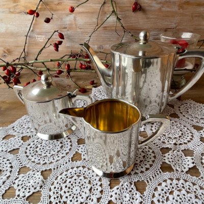 Swiss Silver Plated Tea Set