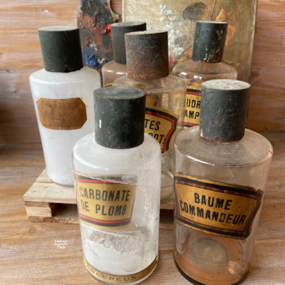  Pharmacy Jars