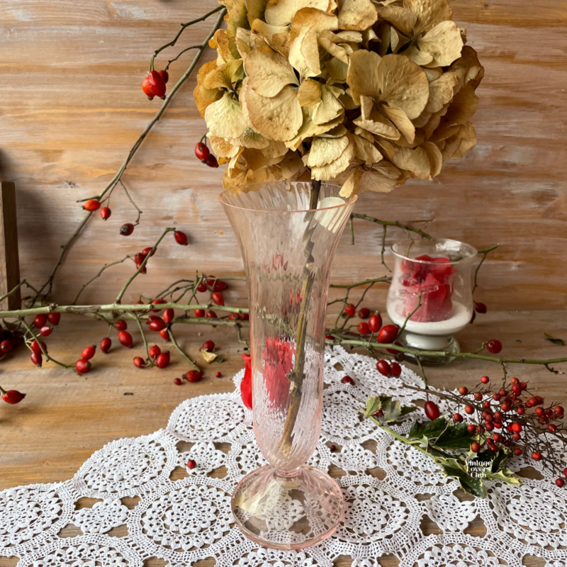 Pink Glass Vase