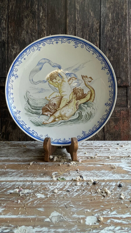 Creil Montereau Angel Plate
