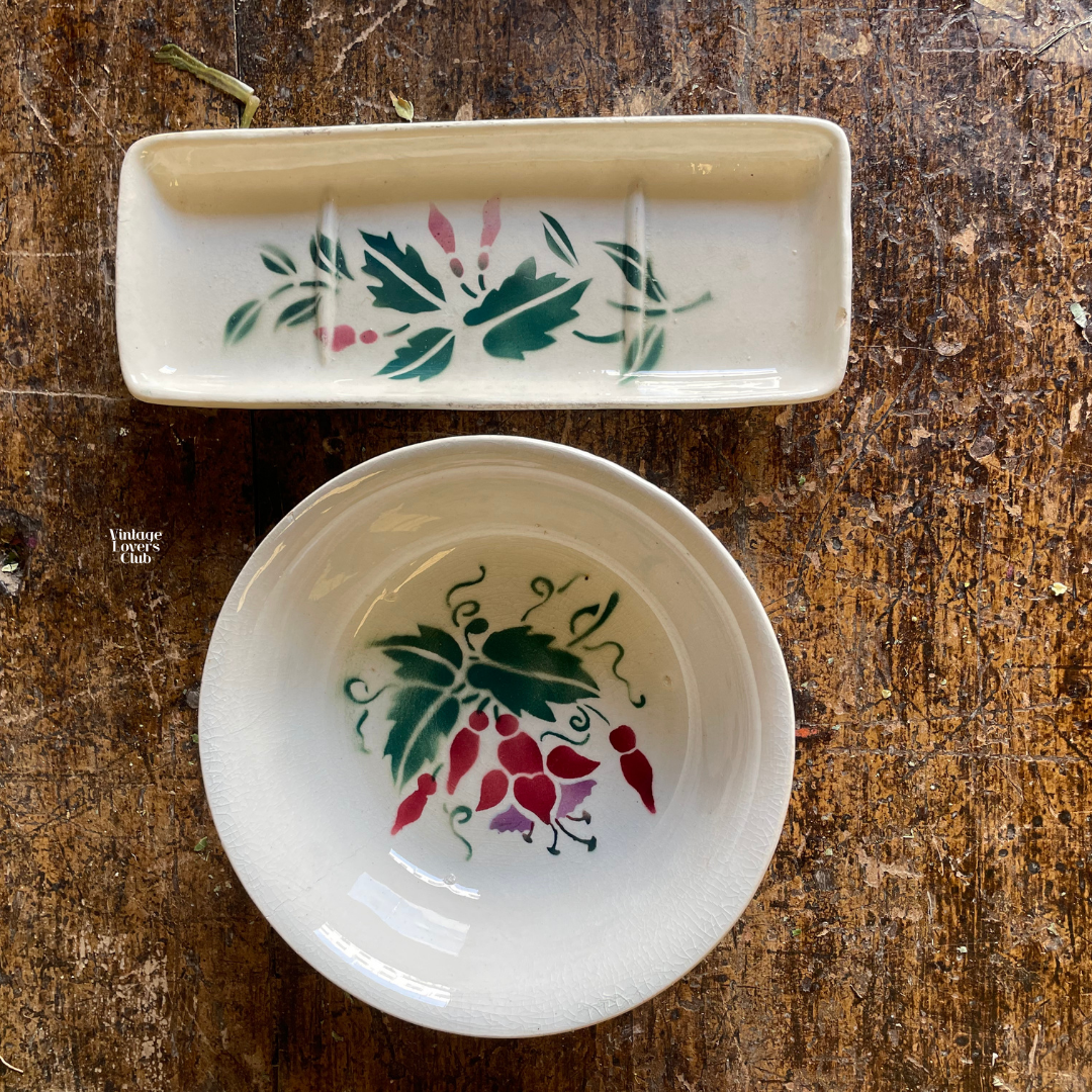 Green Leaf Bath Set