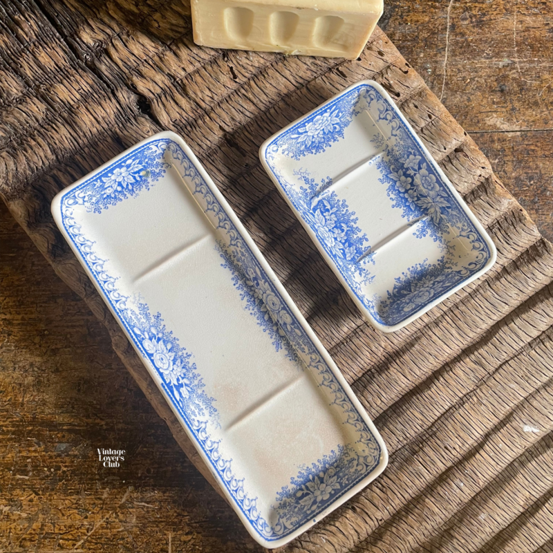 Pexonne Hairbrush Holder and Soap Dish Set