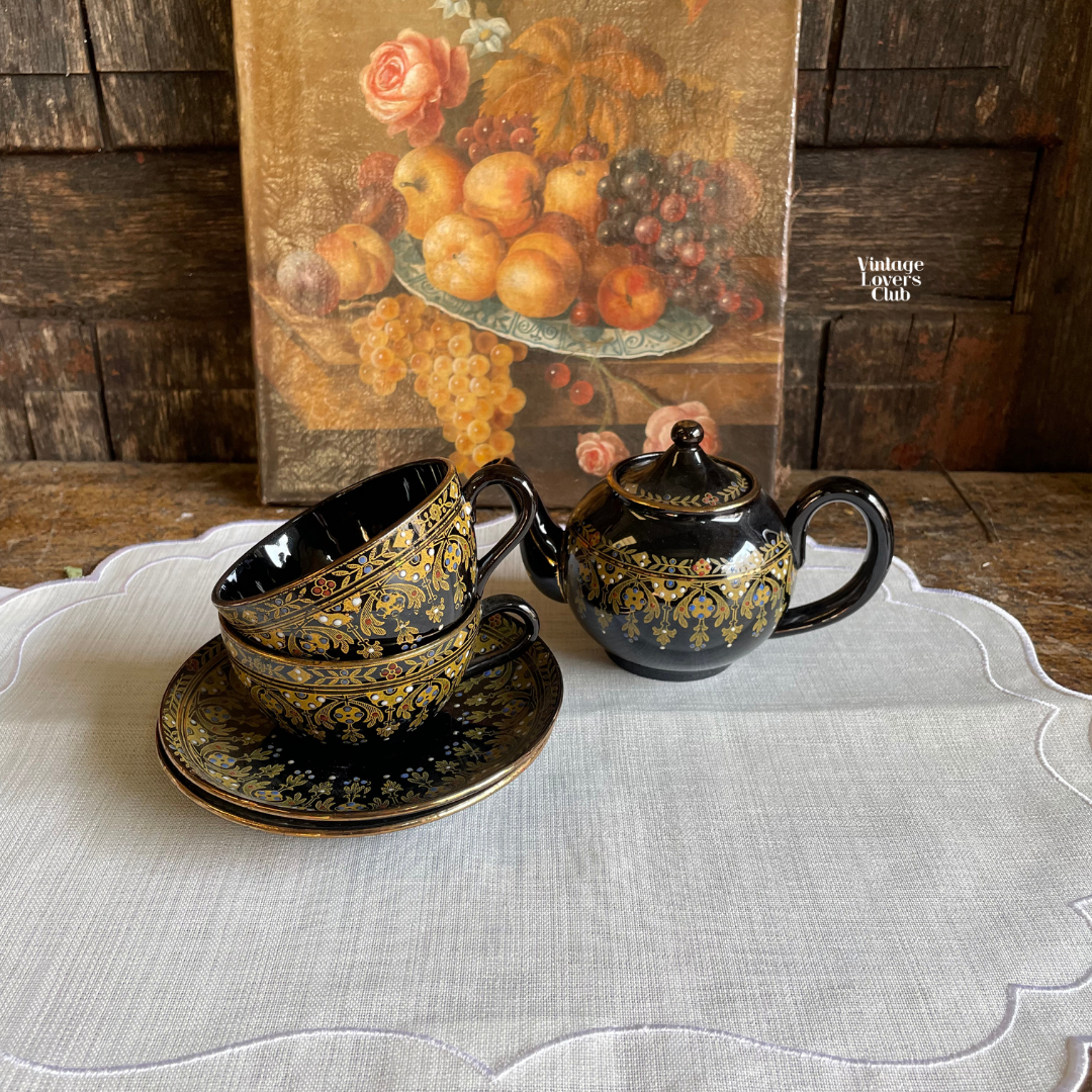 Sarreguemines  Tea Set