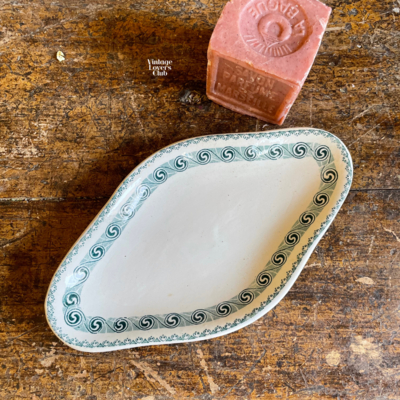 Vintage Saint Amand Pickle Dish