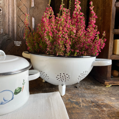 White Colander
