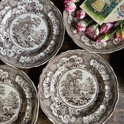 Antique Davenport  Dish