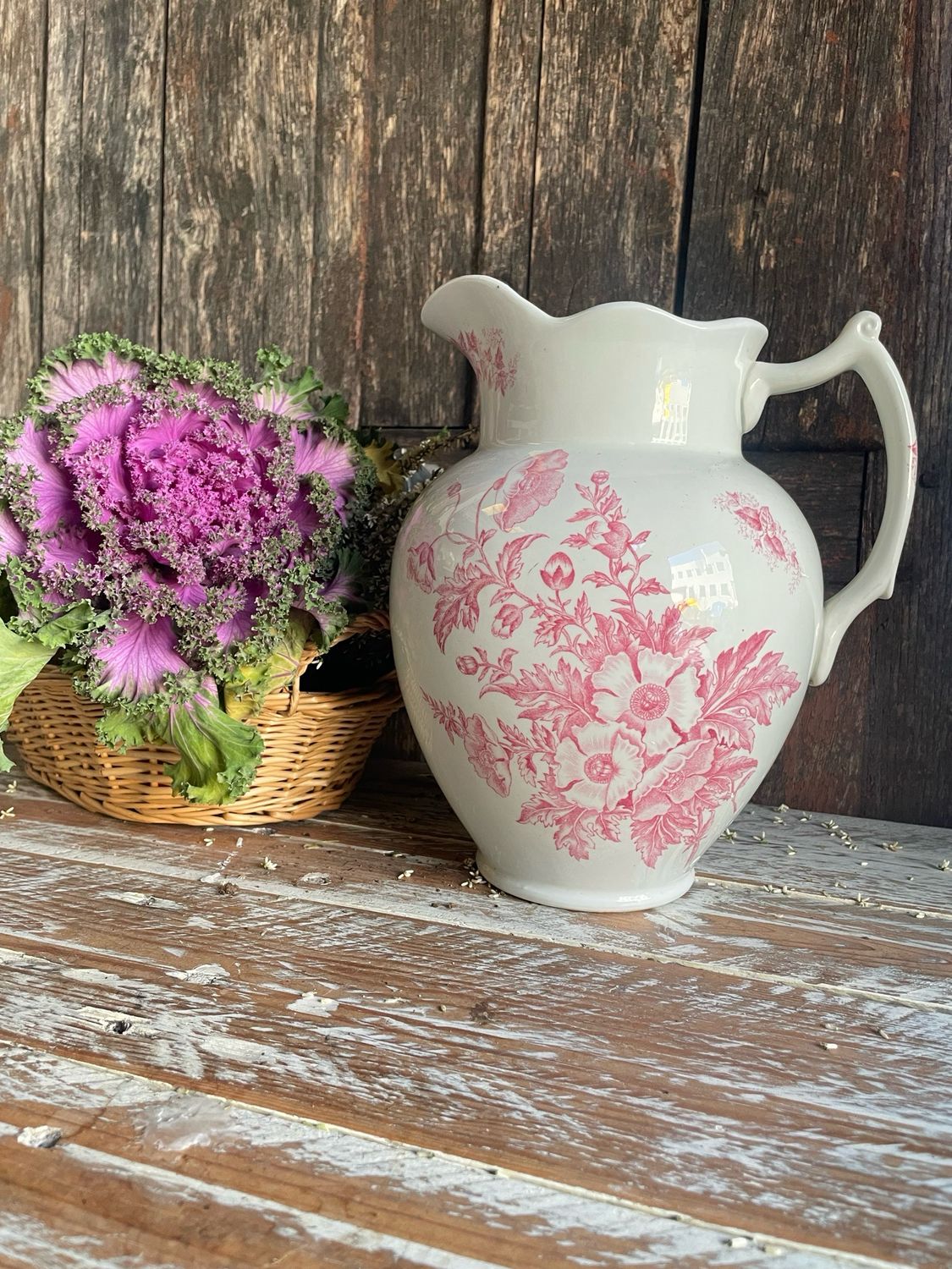 Terre de Fer Sarreguemines Pitcher