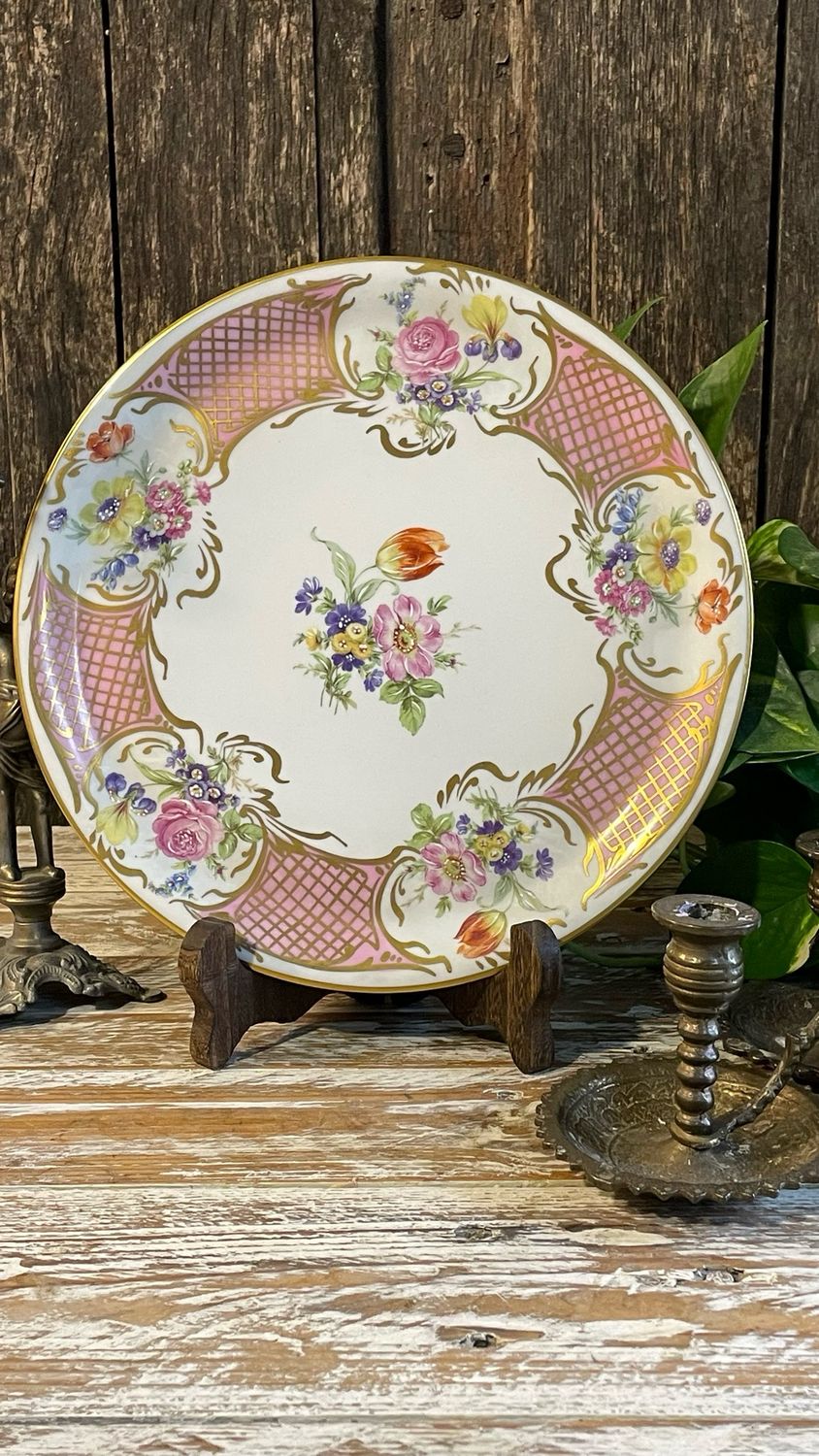 Piatto Torta Porcellana di Limoges