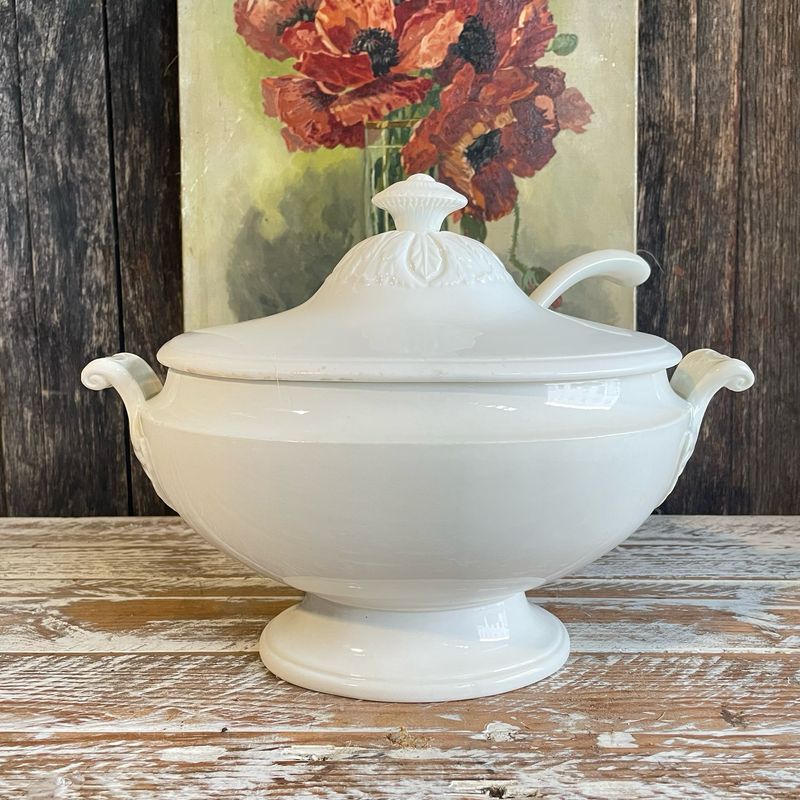 White Boch Freres Tureen