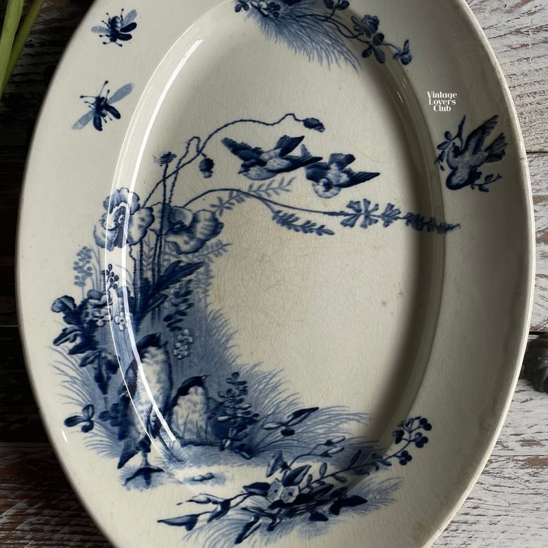 J. Vieillard Bordeaux Oval Tray