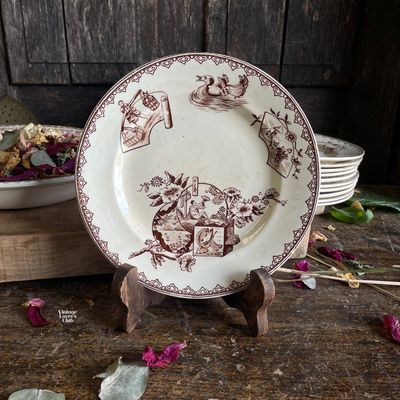 Kioto Brown Dinner Plate