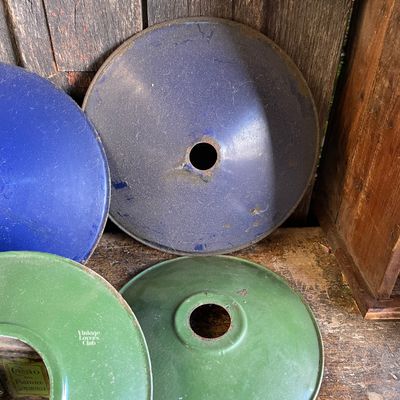Green Vintage Lampshade