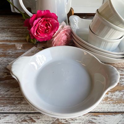 White Porcelain Frying Pan