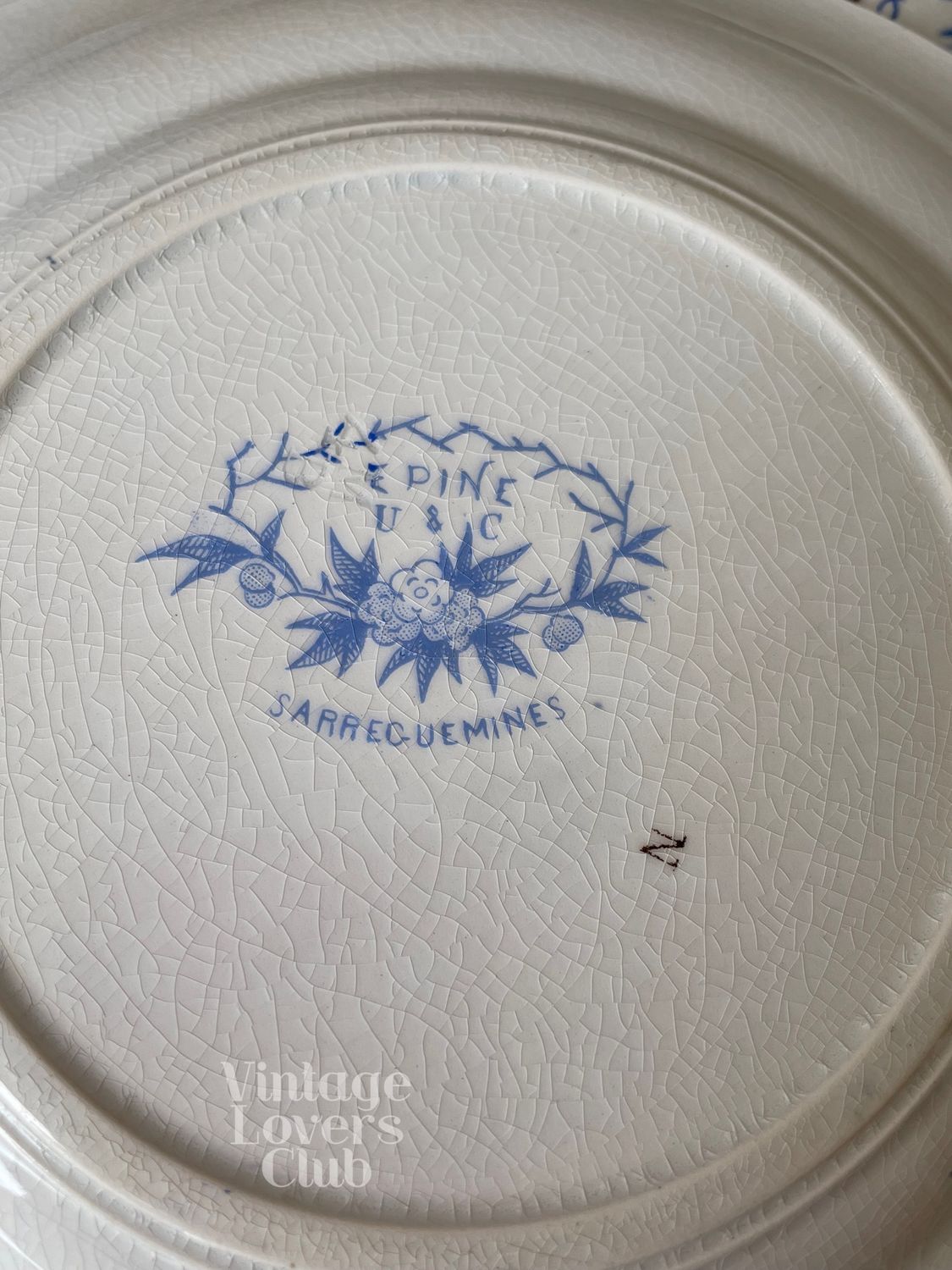 Sarreguemines Fruit Plates