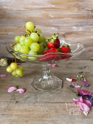 Compotier in French Glass