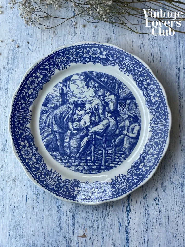 Plate Boch Decorative