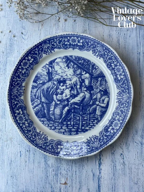 Plate Boch Decorative