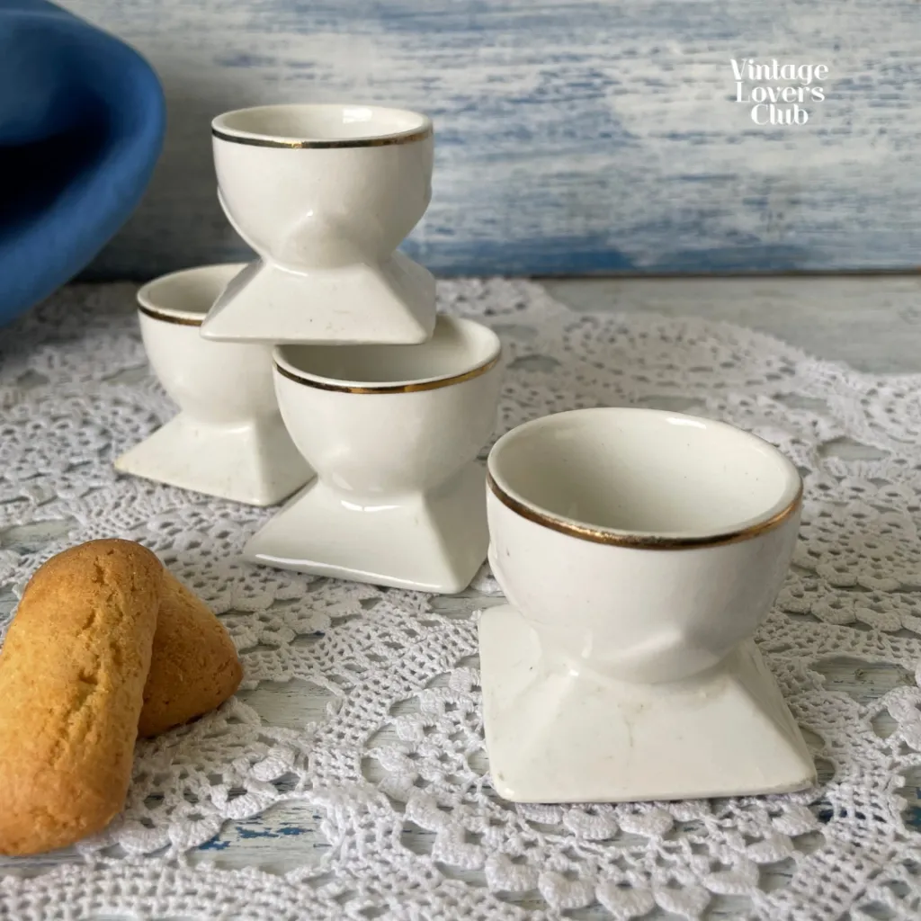 White Egg Cup