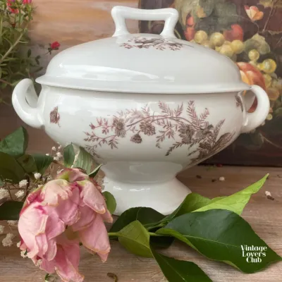 Zuppiera Porcelaine de Paris