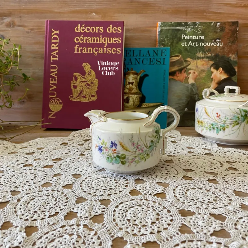 Floral Porcelain Milk Jug