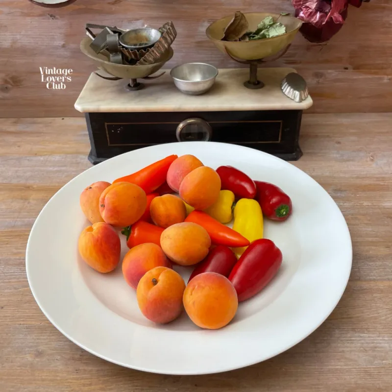 White Ceramic Serving Plate