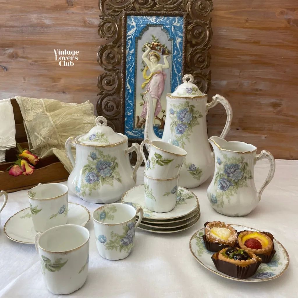French Porcelain Coffee Service