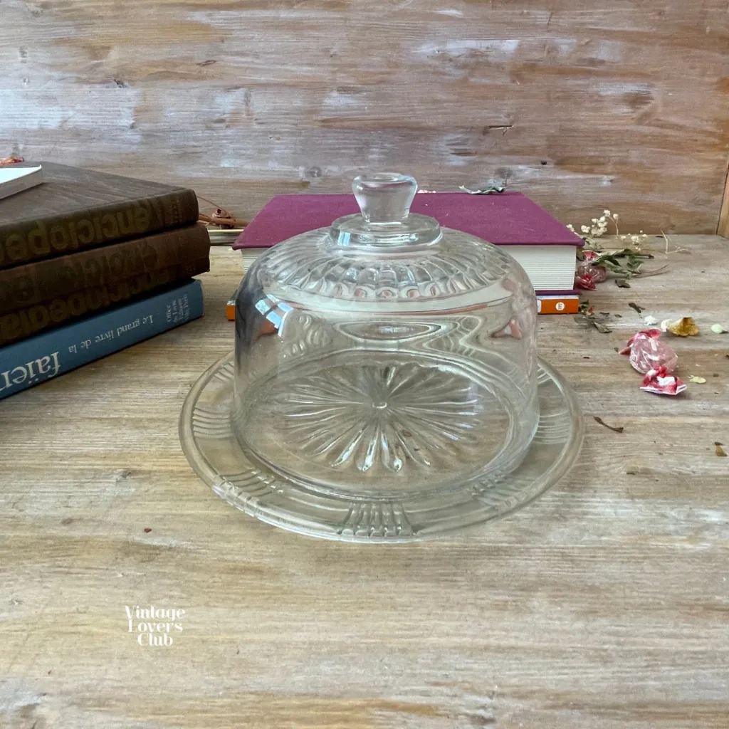 Striped Decorative Cloche