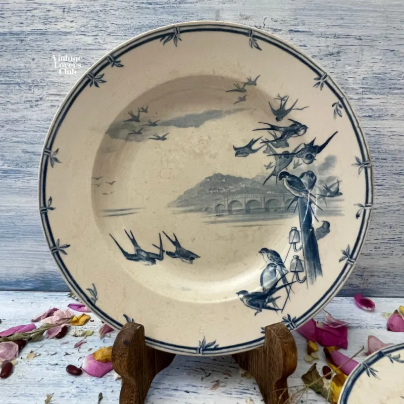 Gien Birds in Flight Plate