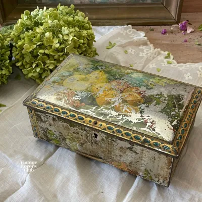 Tin Box Flowers