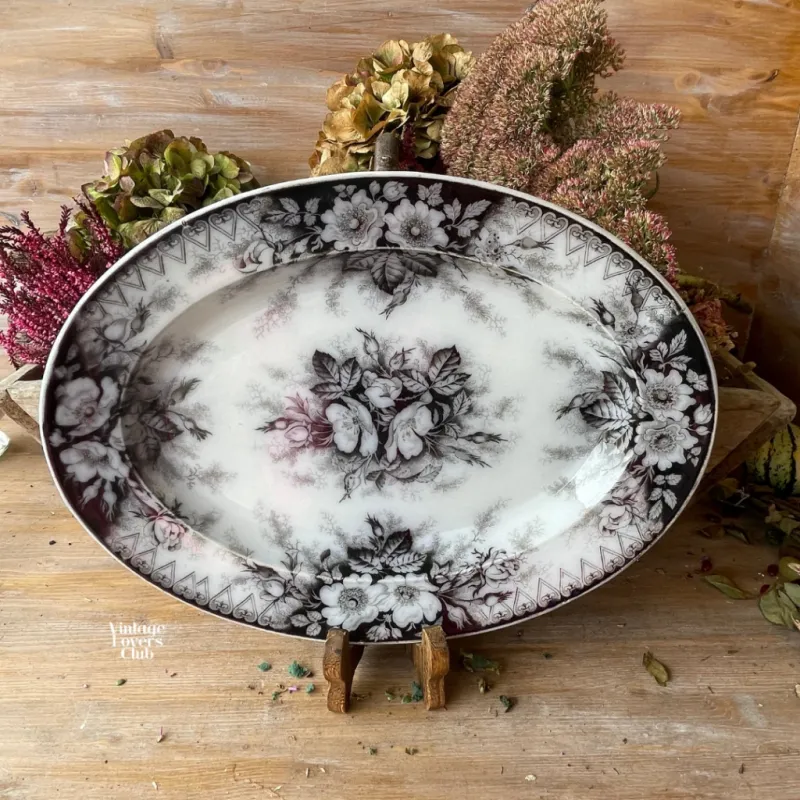 Luneville Sepia Serving Tray