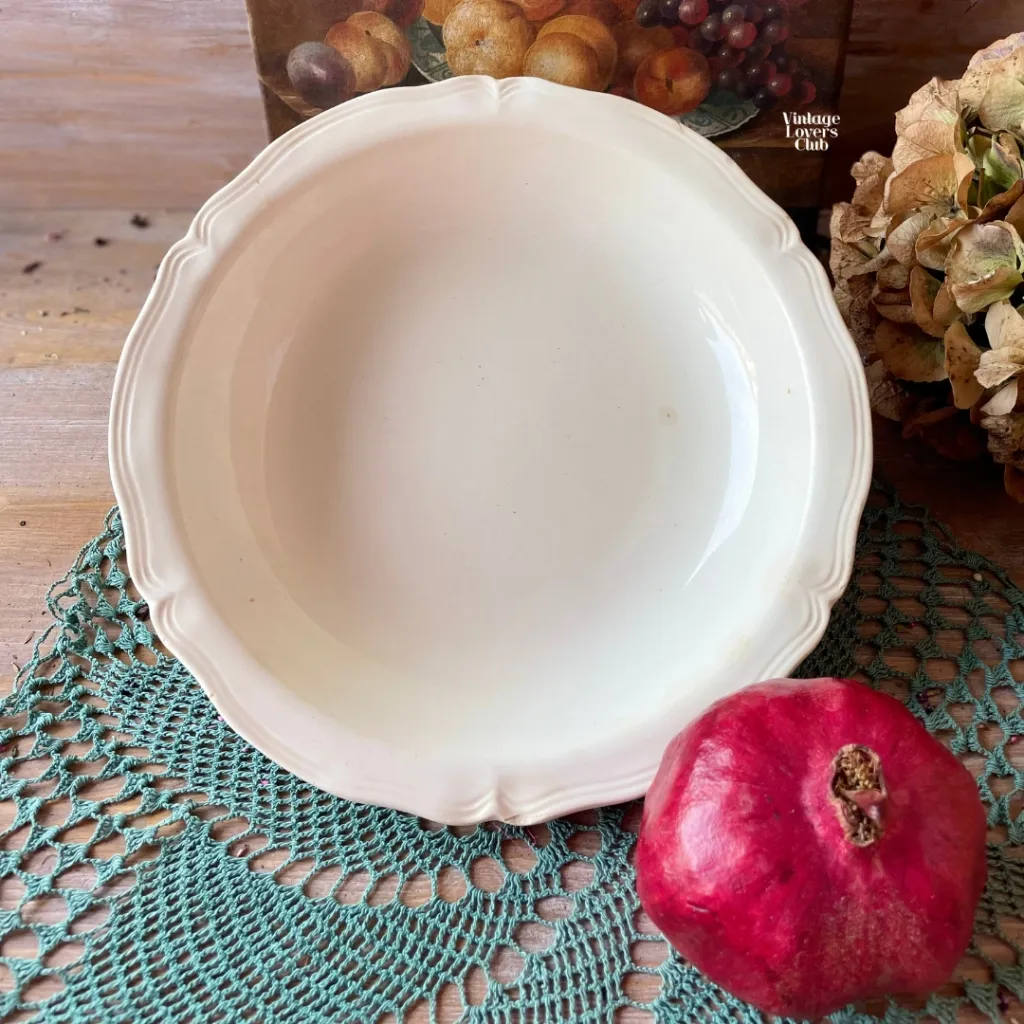 Cream Salad Bowl