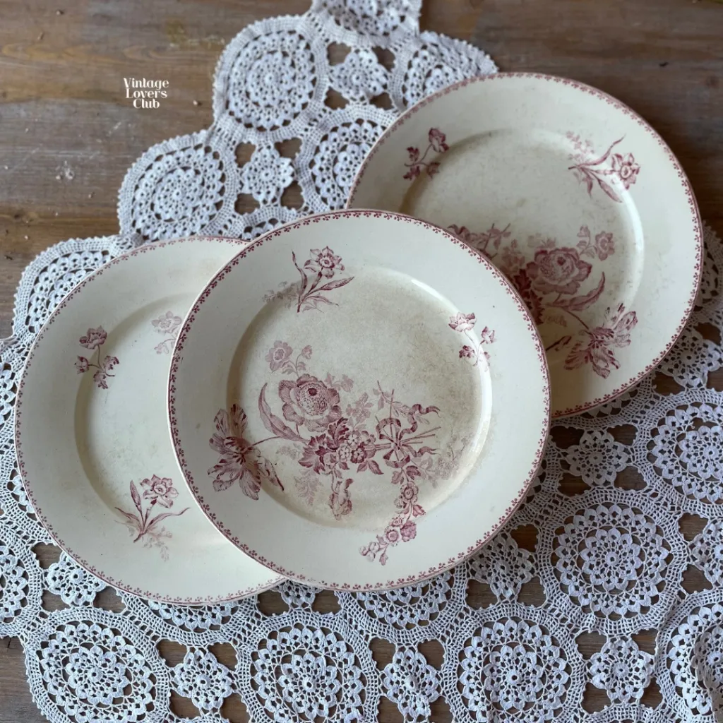 Sarreguemines Fontanges Flat Plate