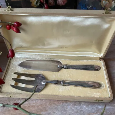 Serving Set Fork and Spoon