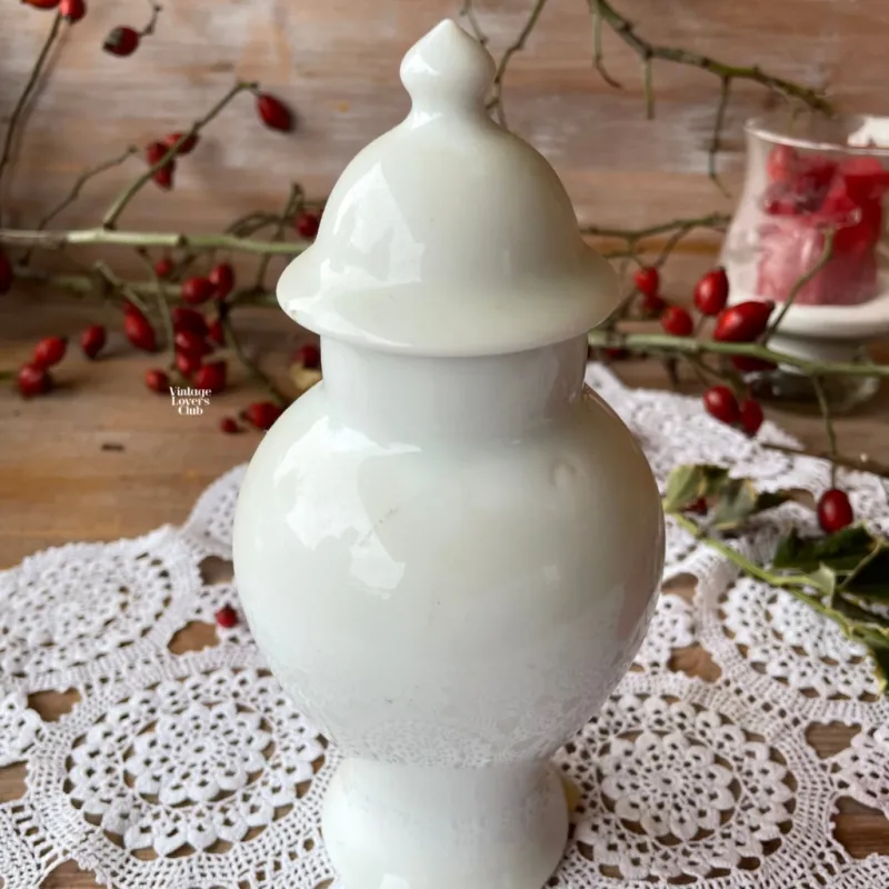 White Ceramic Vase