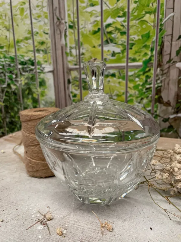 Handcrafted Crystal Bon Bon Holder