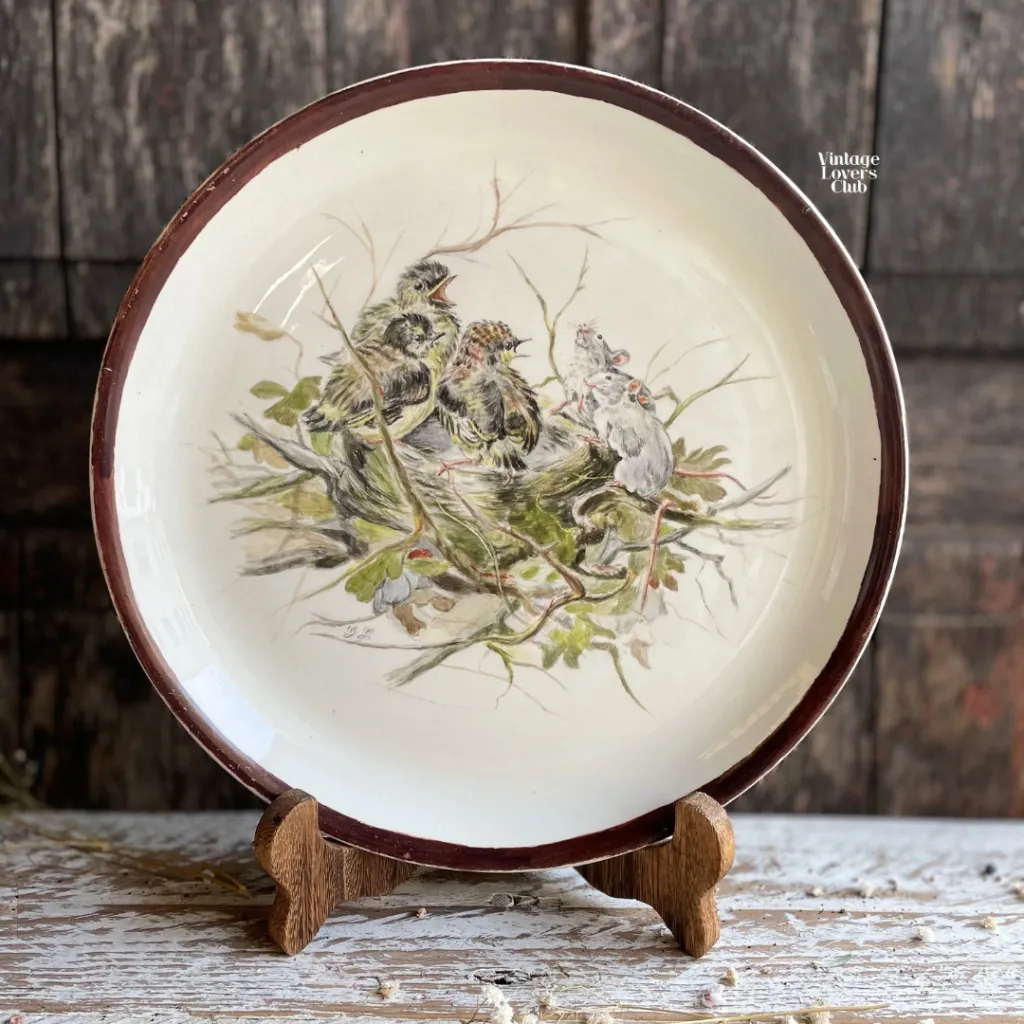 Wall Plate with Birds