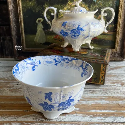 Lebeouf Milliet Porcelain Sugar Bowl