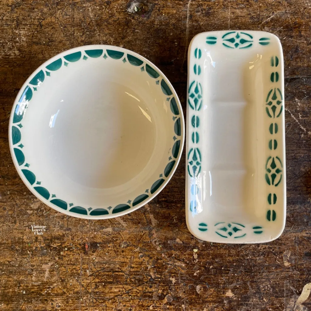 Green Greek Bath Set